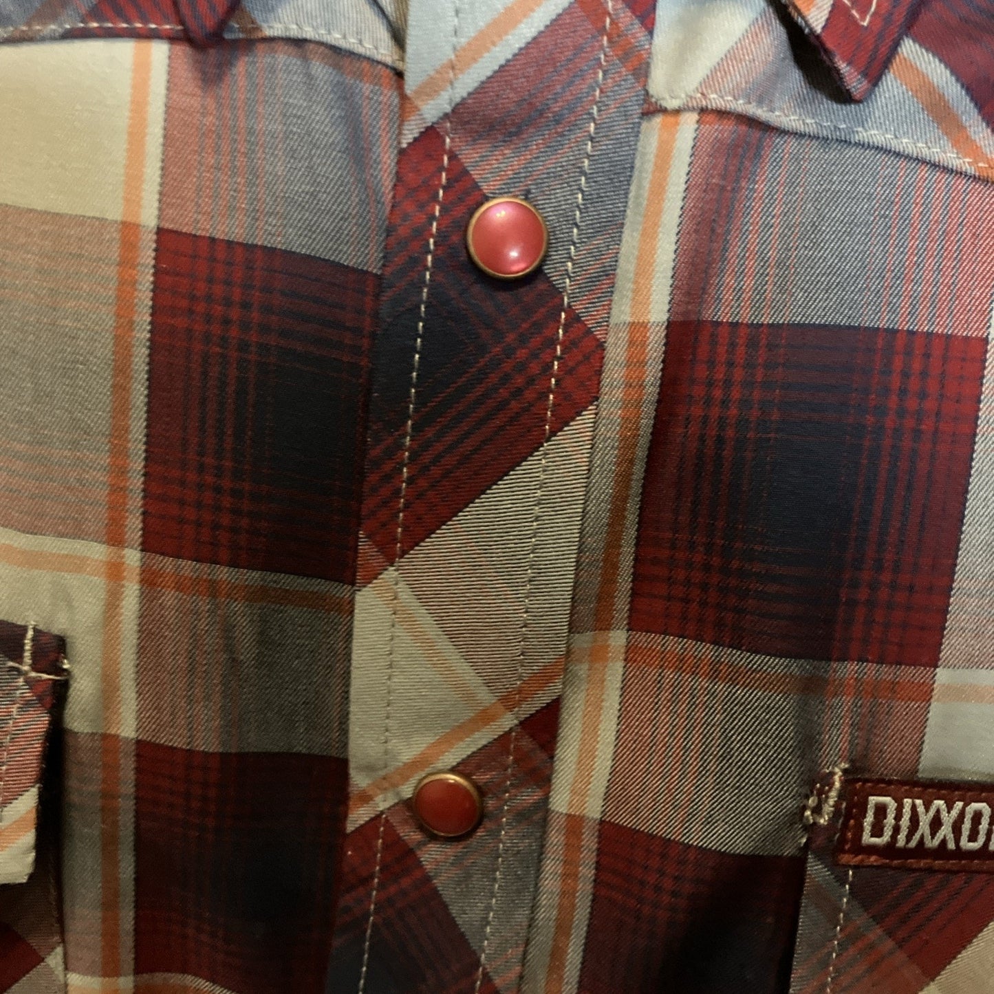 Dixxon Bamboo Short Sleeve Button Down Stevensville XL