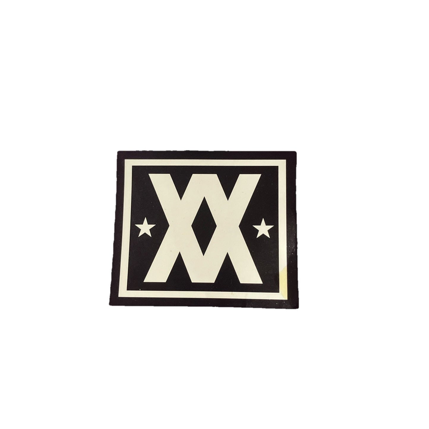 Dixxon Flannel Co. Xx Black Sticker With White Logo