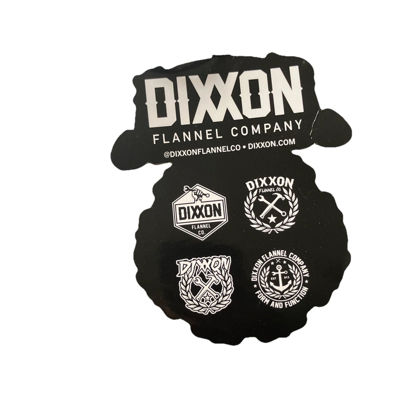 Dixxon Lowrider Sticker Graffiti Chain Link Work Hard Sticker