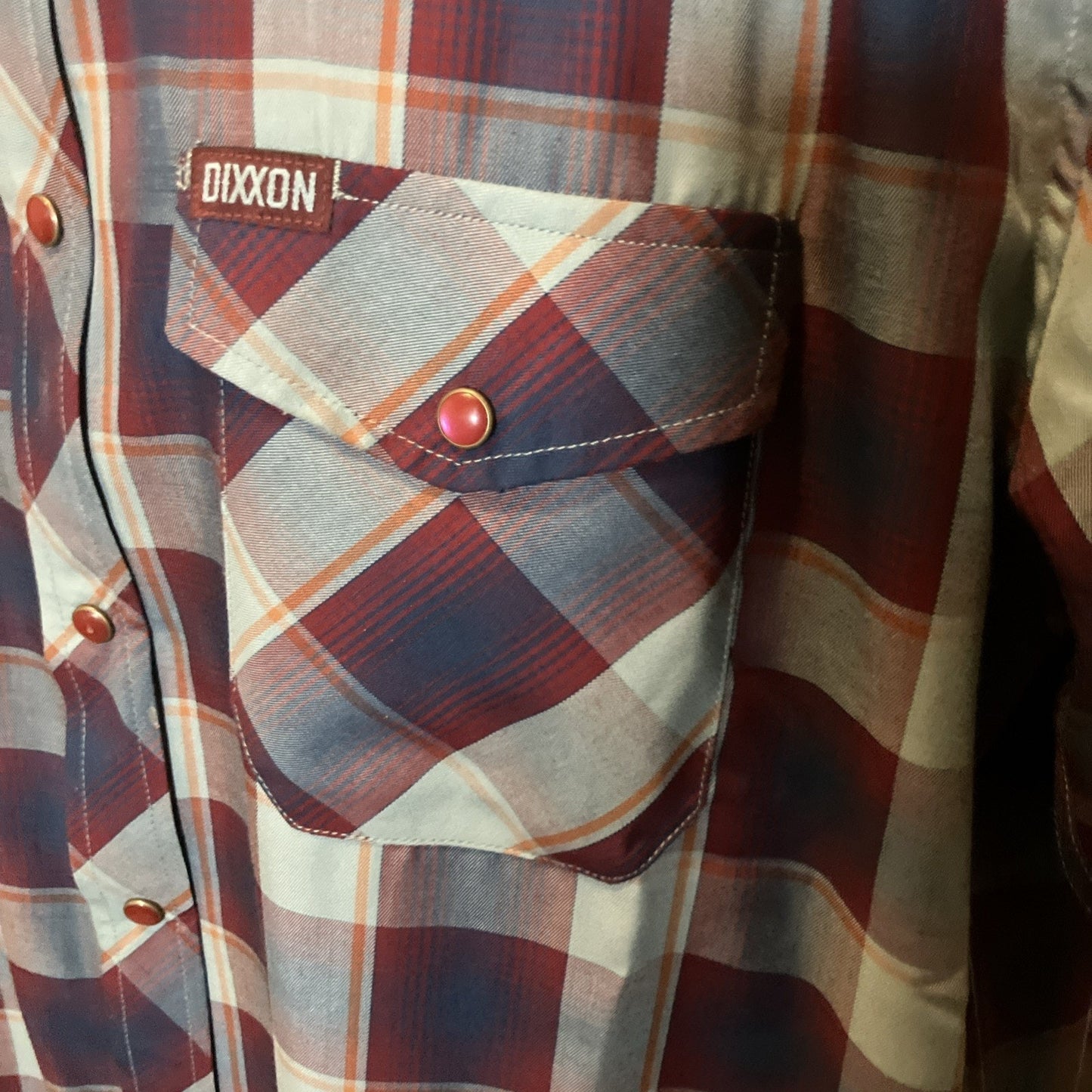 Dixxon Bamboo Short Sleeve Button Down Stevensville XL