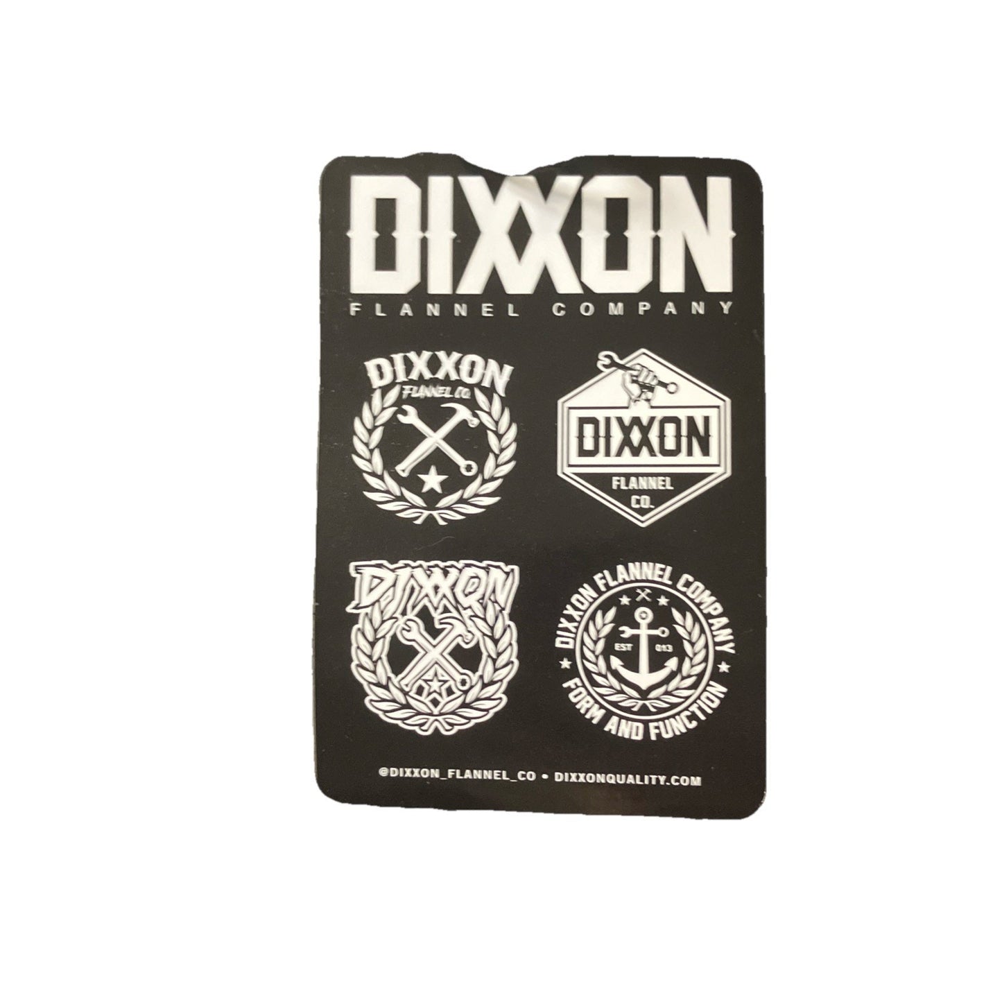 Dixxon Shirt Sticker With Old Town Scene Black And Gray With Old Car Graphic