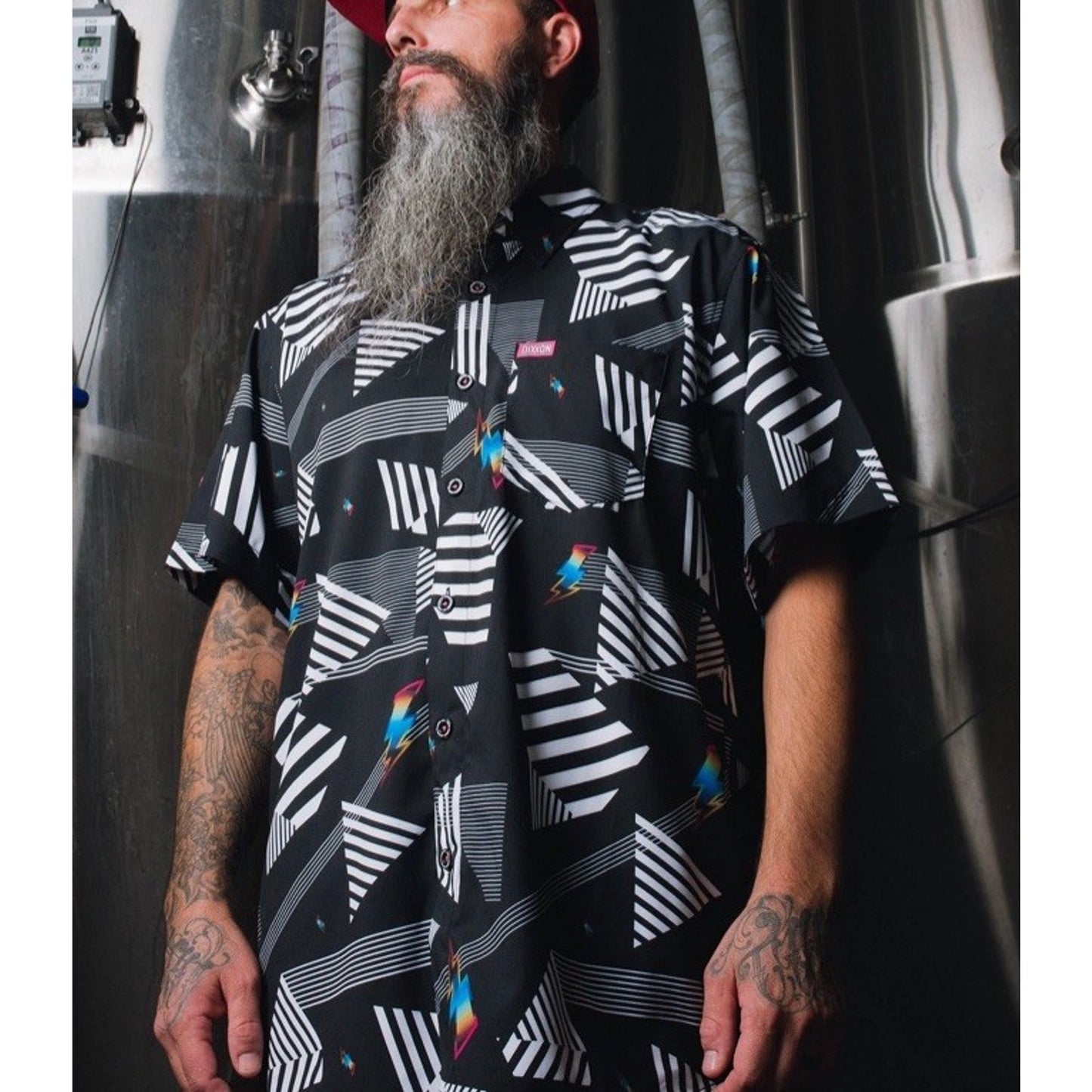 Dixxon Church Music Shirt Men’s XL Black IPA Flannel Co Button Up Beer