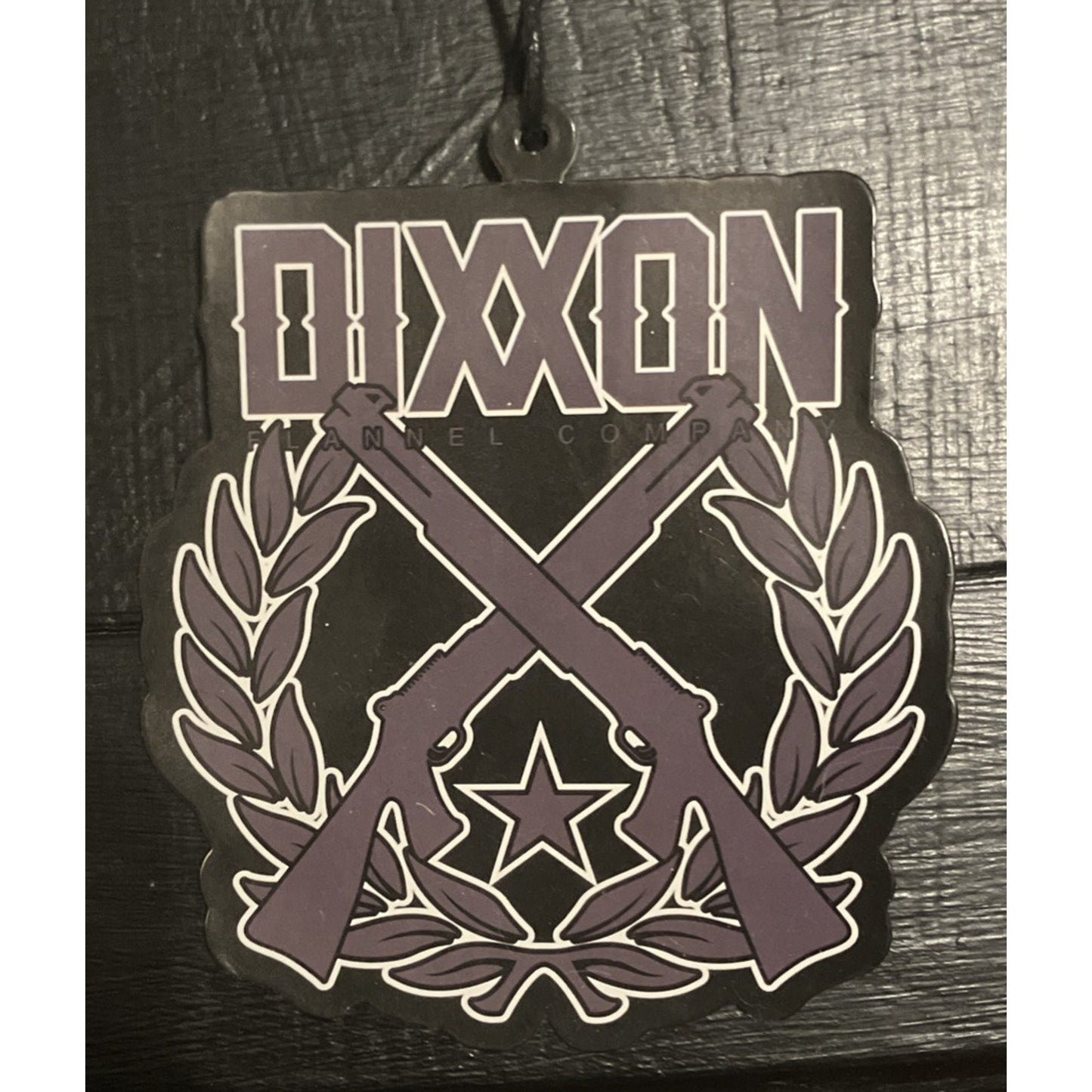Dixxon Flannel Company Sticker Rifle Art Sticker