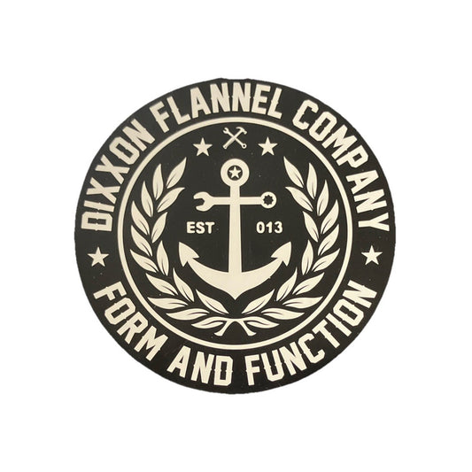 Dixxon Flannel Company Sticker Anchor